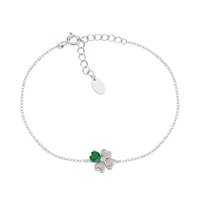 Bracciale Amen Donna Cuori in Argento Zircone BRQUBV - BRQUBV